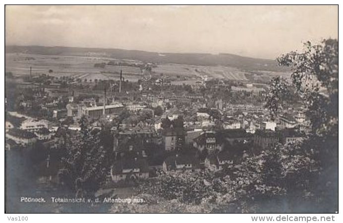 CPA POSSNECK- TOWN PANORAMA - Pössneck