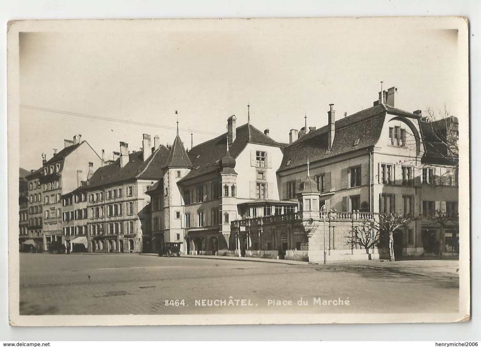 Suisse  Neuchatel Place Du Marché - Neuchâtel