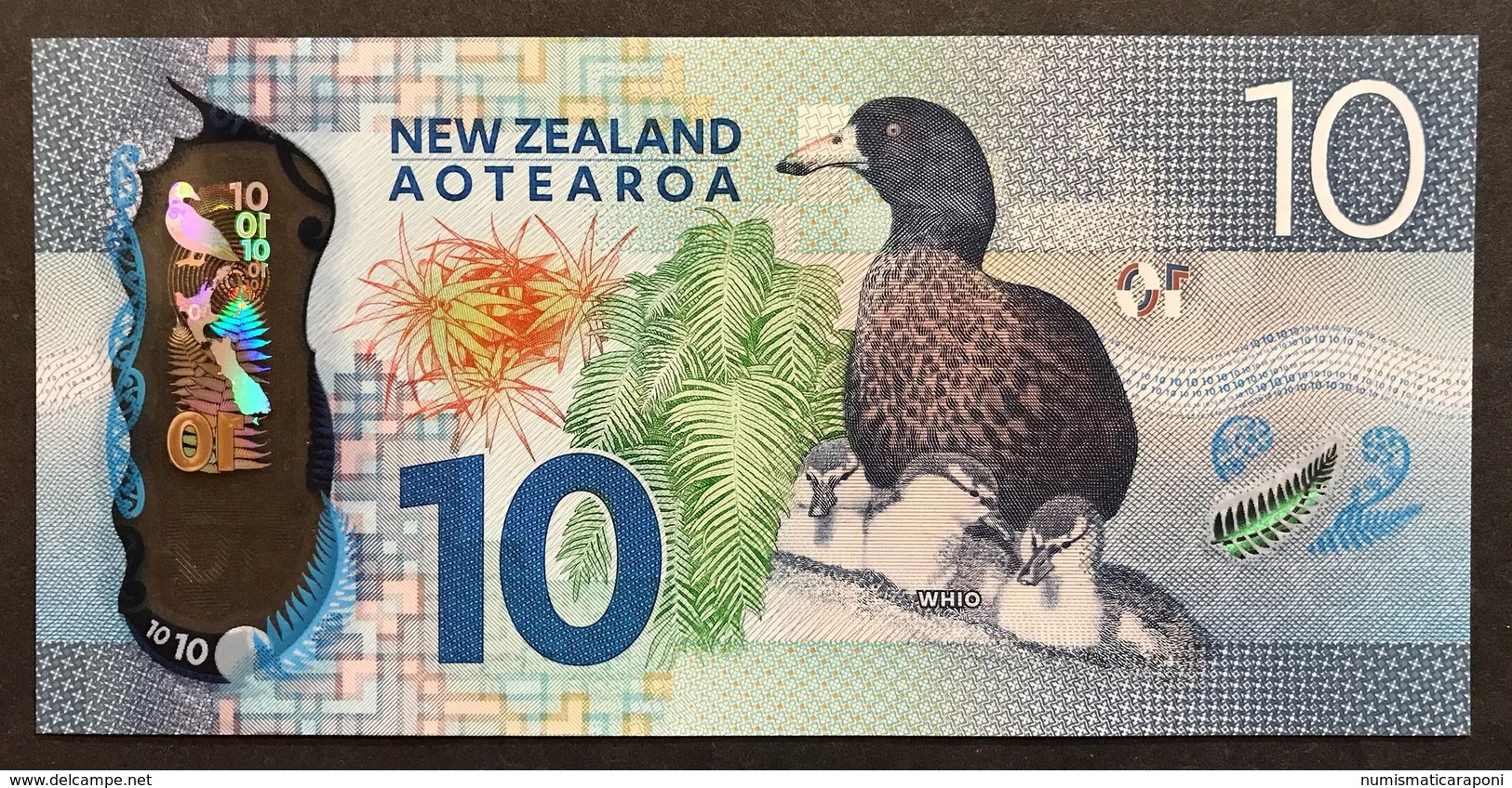 Nuova Zelanda NEW ZEALAND 10 Dollars 2015 Polymer UNC Pick 192 LOTTO 1811 - Nouvelle-Zélande