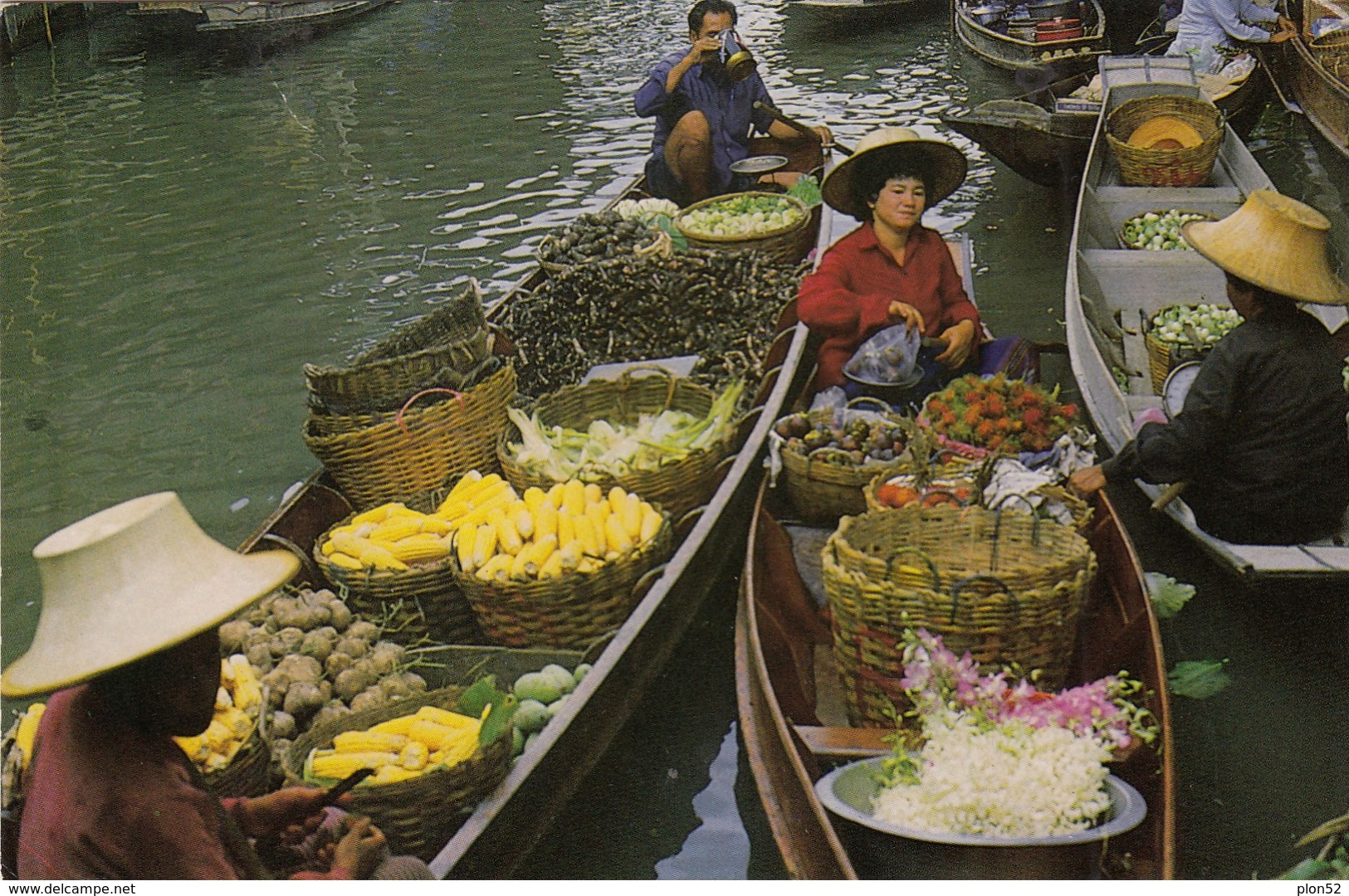 11940-DAMNOEN SADUAK-FLOATING MARKET-TAILANDIA-FP - Tailandia