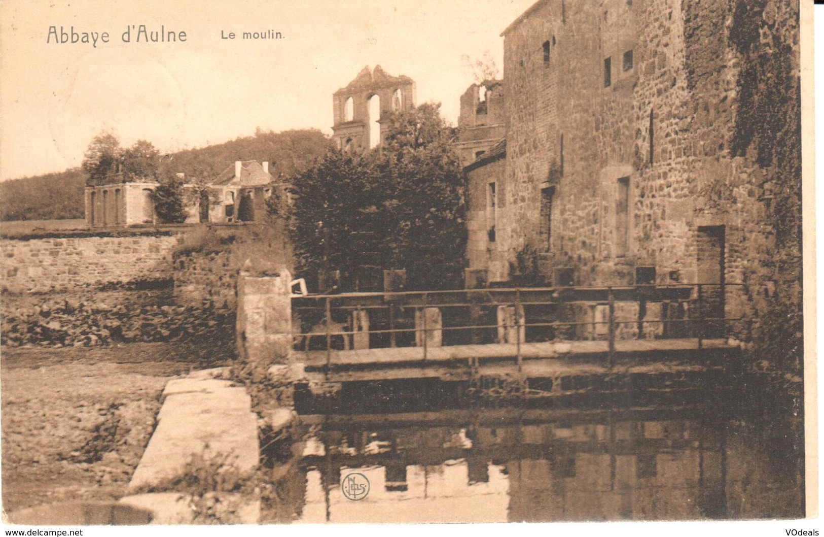 Thuin - CPA - Abbaye D'Aulne - Le Moulin - Thuin