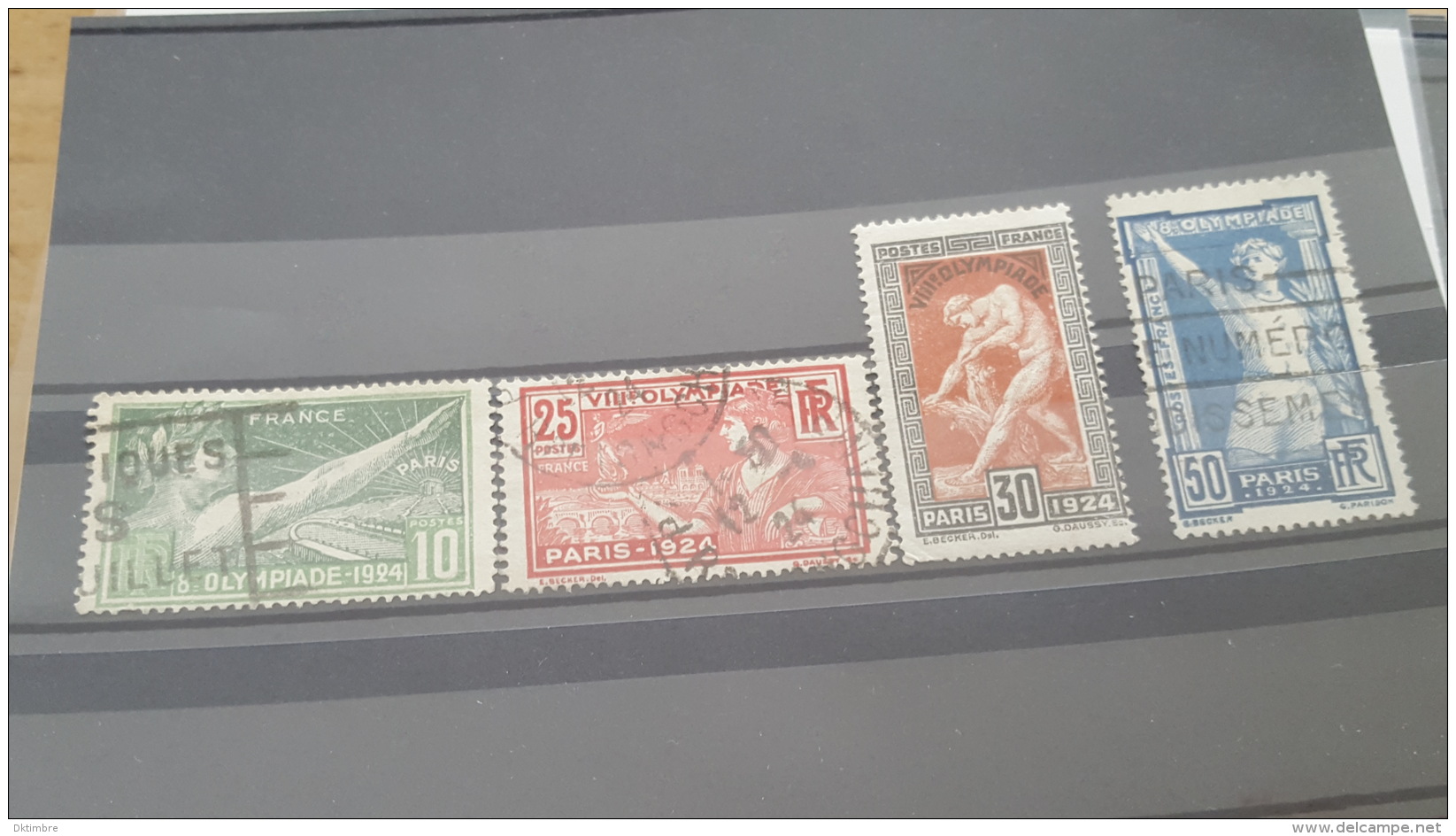 LOT 396970 TIMBRE DE FRANCE OBLITERE N°183 A 186 - Unused Stamps