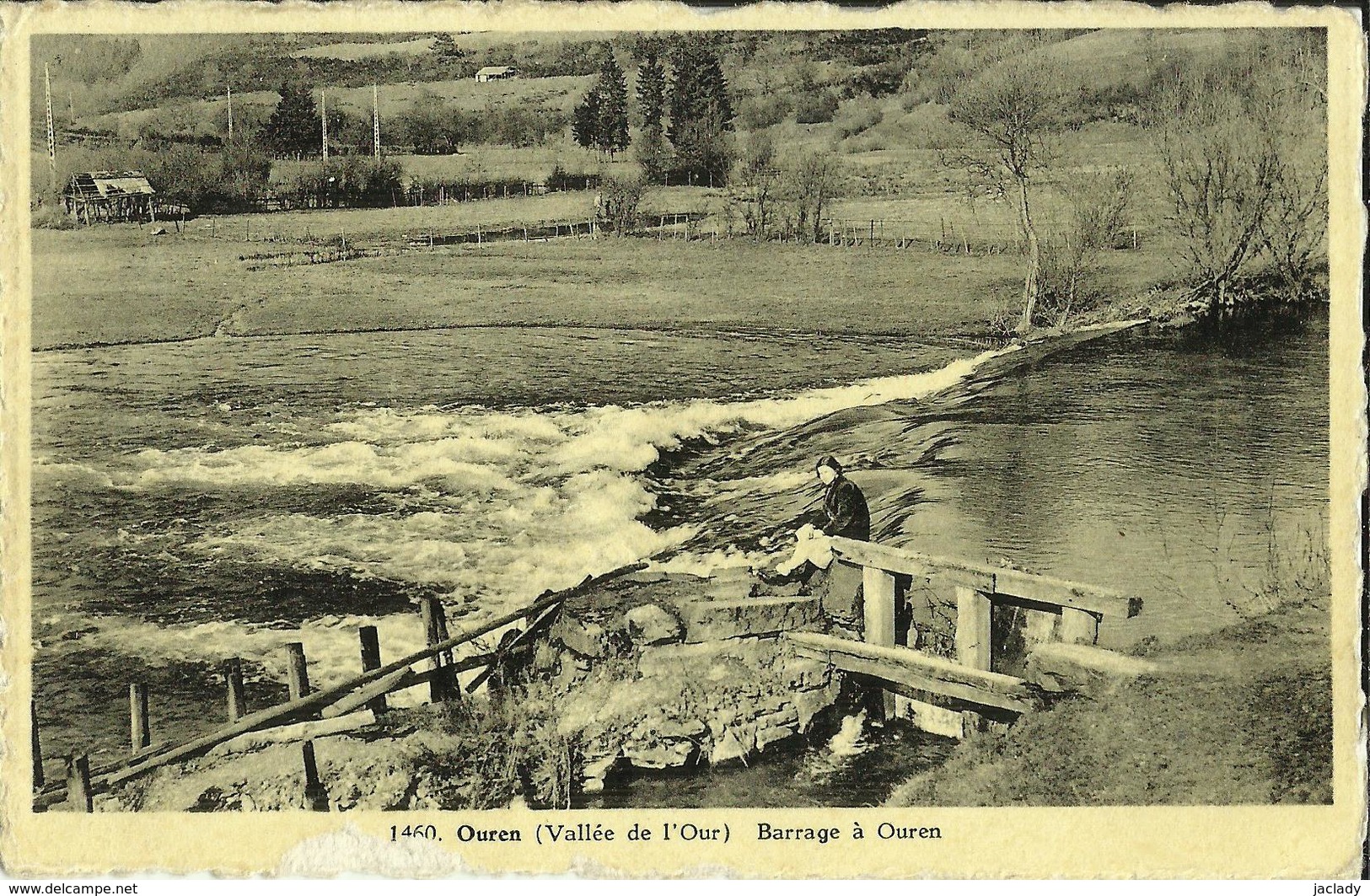 Ouren (Vallée De L' Our) -- Barrage à Ouren.      ( 2 Scans ) - Burg-Reuland