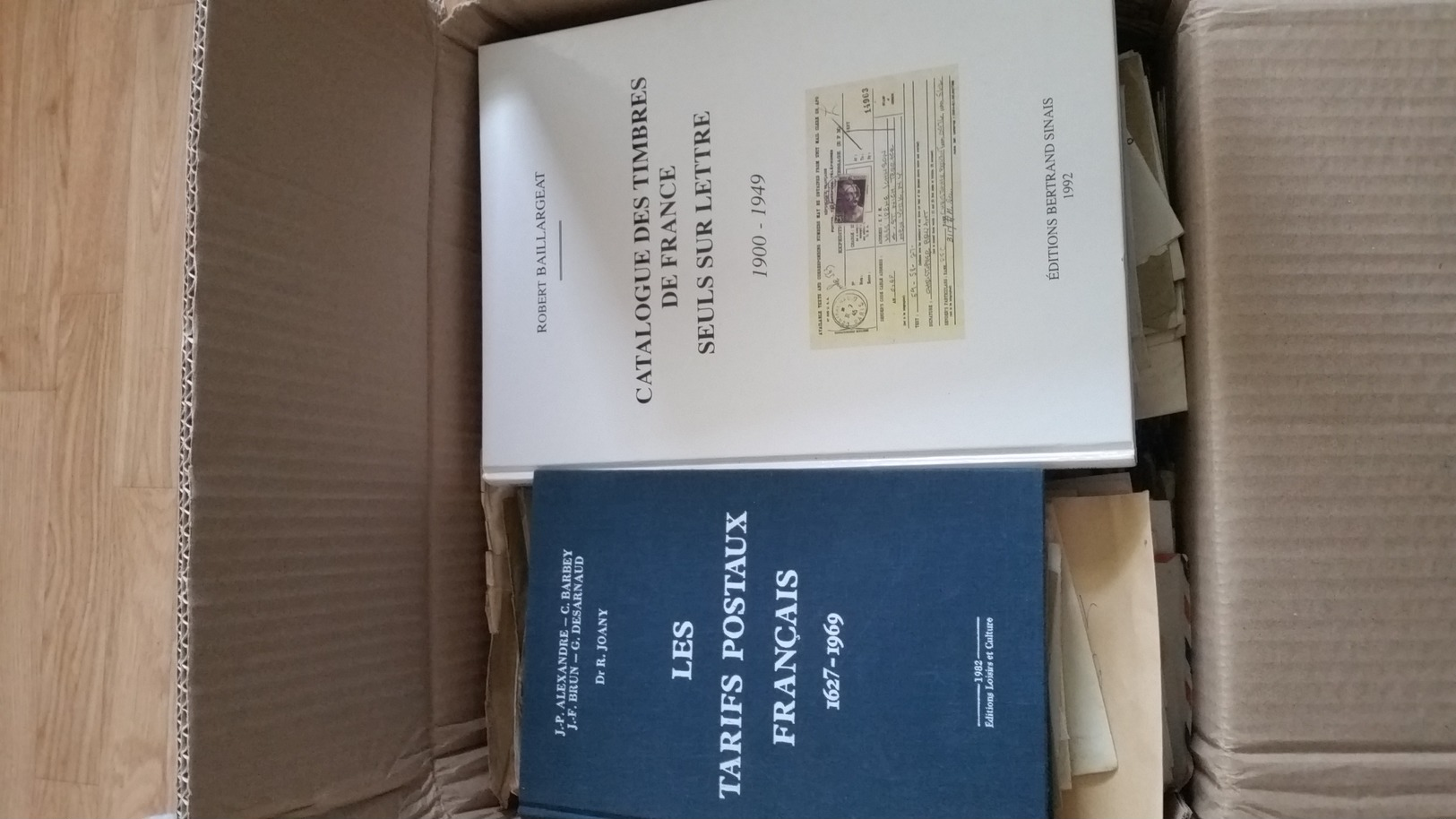 Les Tarifs Postaux Français 1627-1969 Et Catalogue Des Seuls Sur Lettres 1900-1949 Et Carton De Lettres France 1850-1970 - Autres & Non Classés