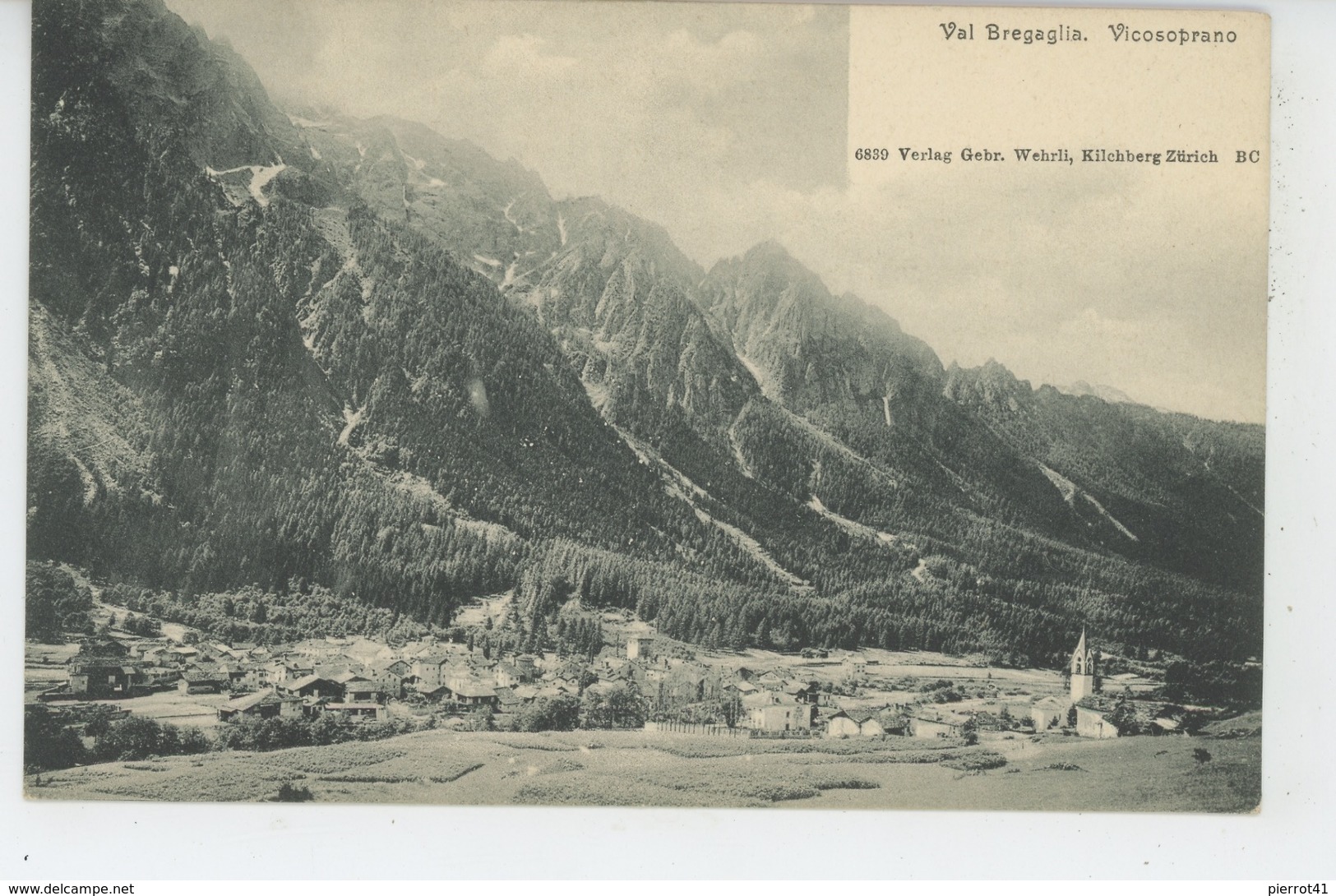 SUISSE - VAL BREGAGLIA - Vicosoprano - Bregaglia