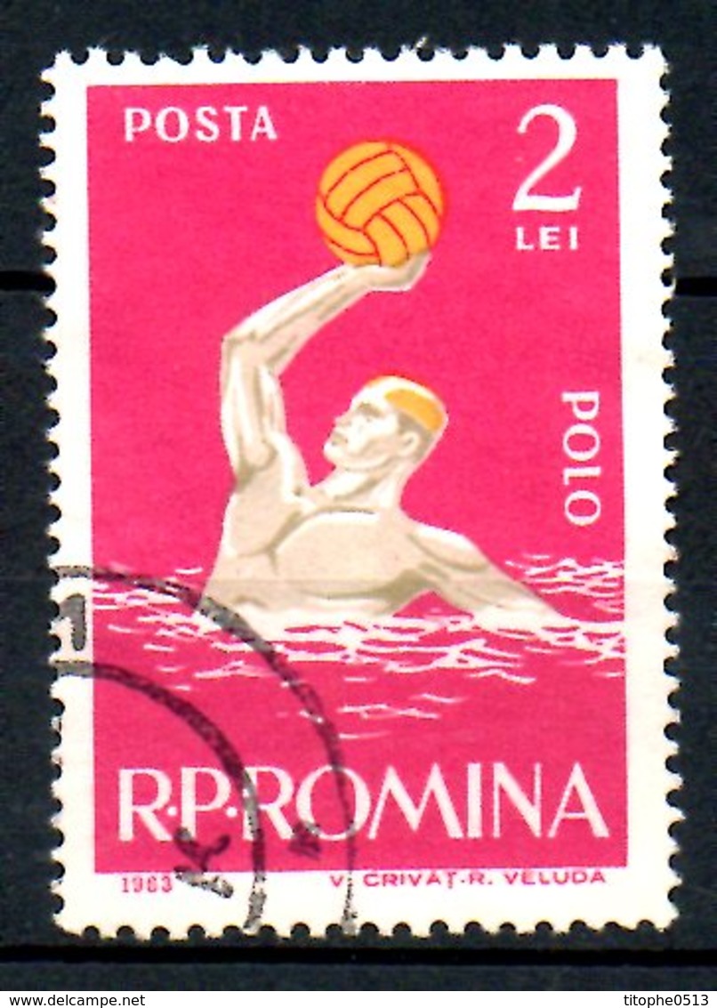 ROUMANIE. N°1922 Oblitéré De 1963. Water-polo. - Water-Polo