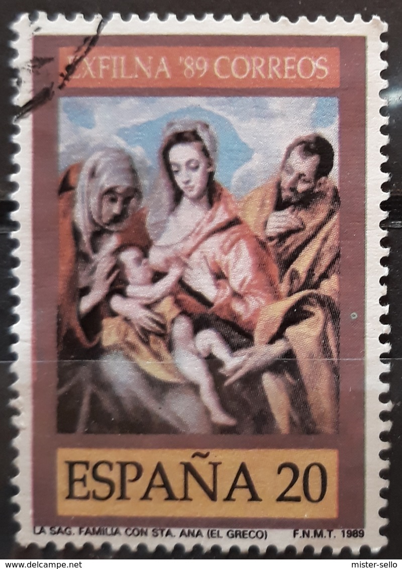 ESPAÑA 1989 Exfilna'89. USADO - USED. - Usados