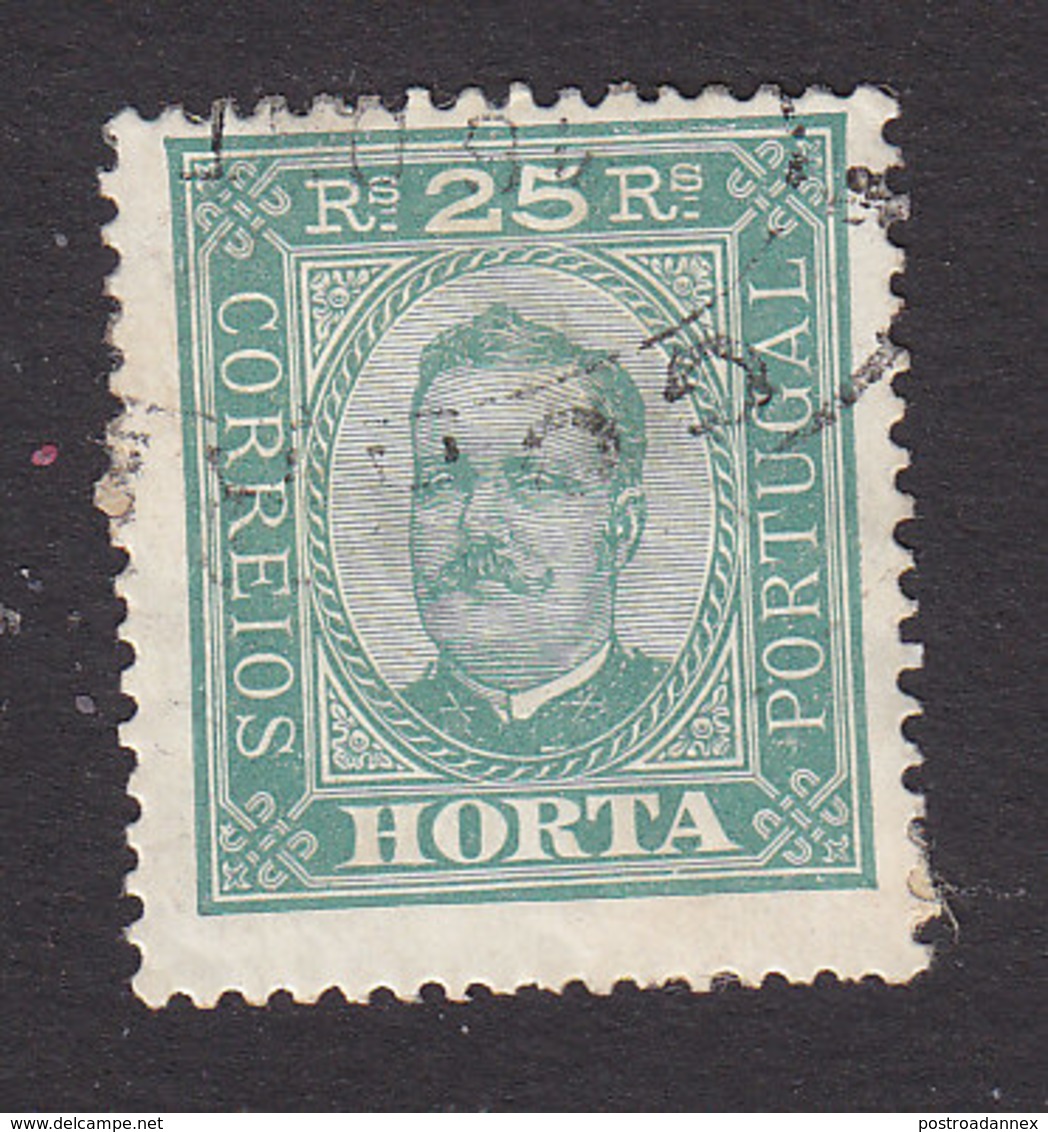 Horta, Scott #5a, Used, King Carlos, Issued 1892 - Horta
