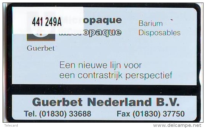 Telefoonkaart  LANDIS&amp;GYR NEDERLAND * RCZ.441    249a * Guerbet Nederland Bv  * TK * ONGEBRUIKT * MINT - Privé