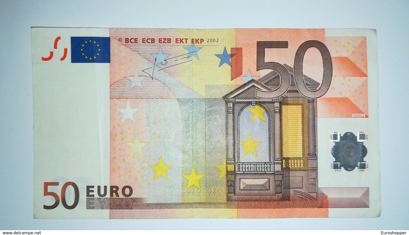 EURO-BELGIUM 50 EURO (Z) T006 Sign TRICHET - 50 Euro
