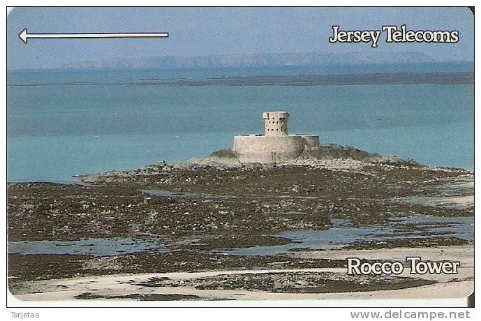 JER3 TARJETA DE JERSEY DEL ROCCO TOWER (2 JERD) - [ 7] Jersey Y Guernsey