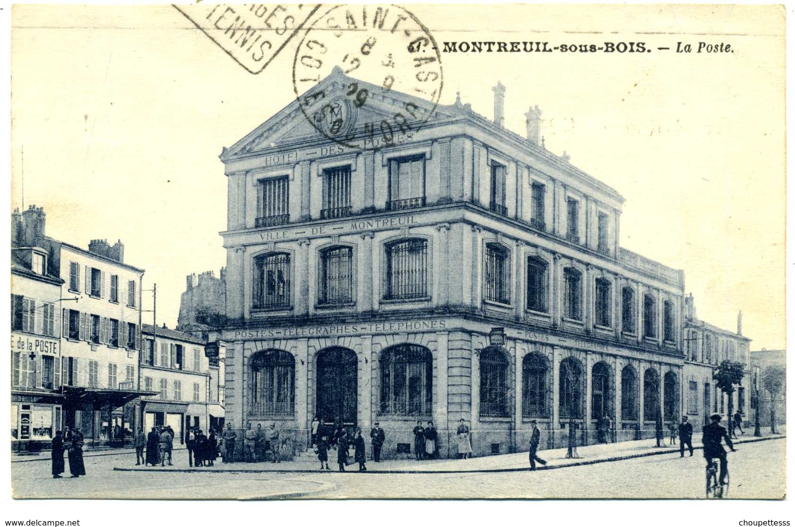 93 -  Montreuil  Sous  Bois -  La Poste  N° 51 - Montreuil