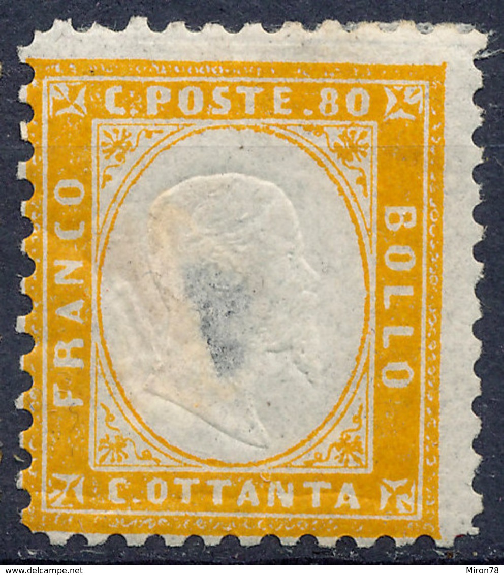 Stamp Italy 1862 80c Mint Lot14 - Ungebraucht