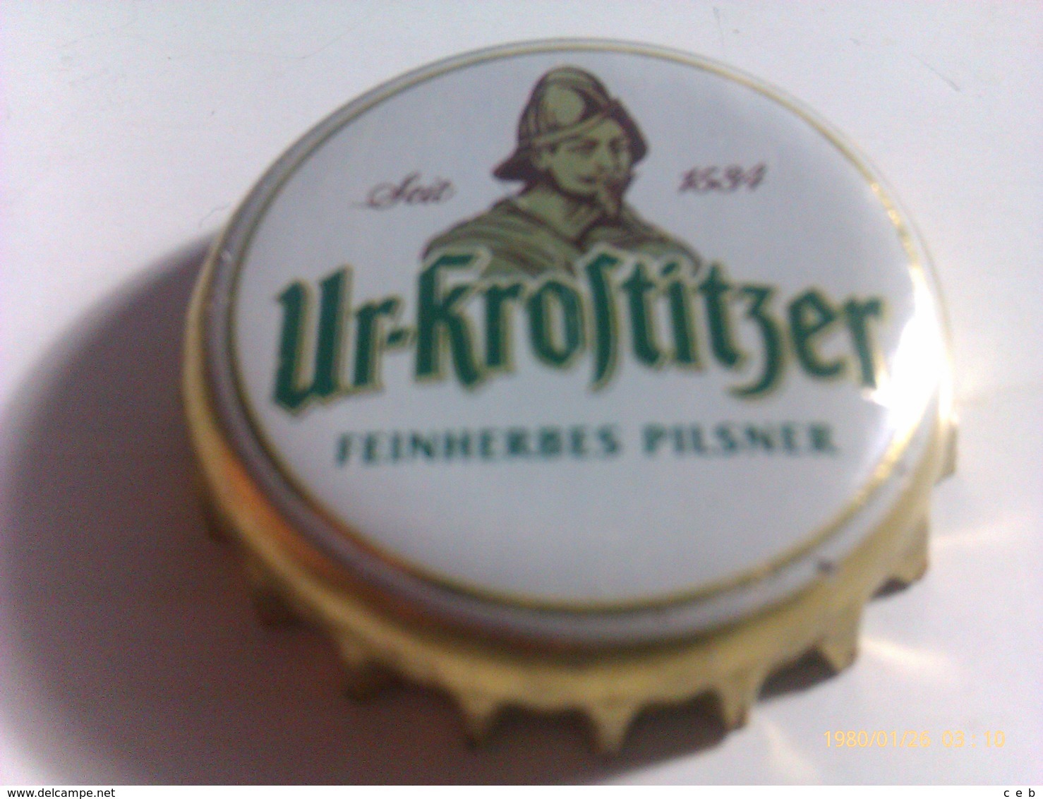 Chapa Kronkorken Caps Tappi Cerveza Ur-Krostitzer. Alemania - Bière