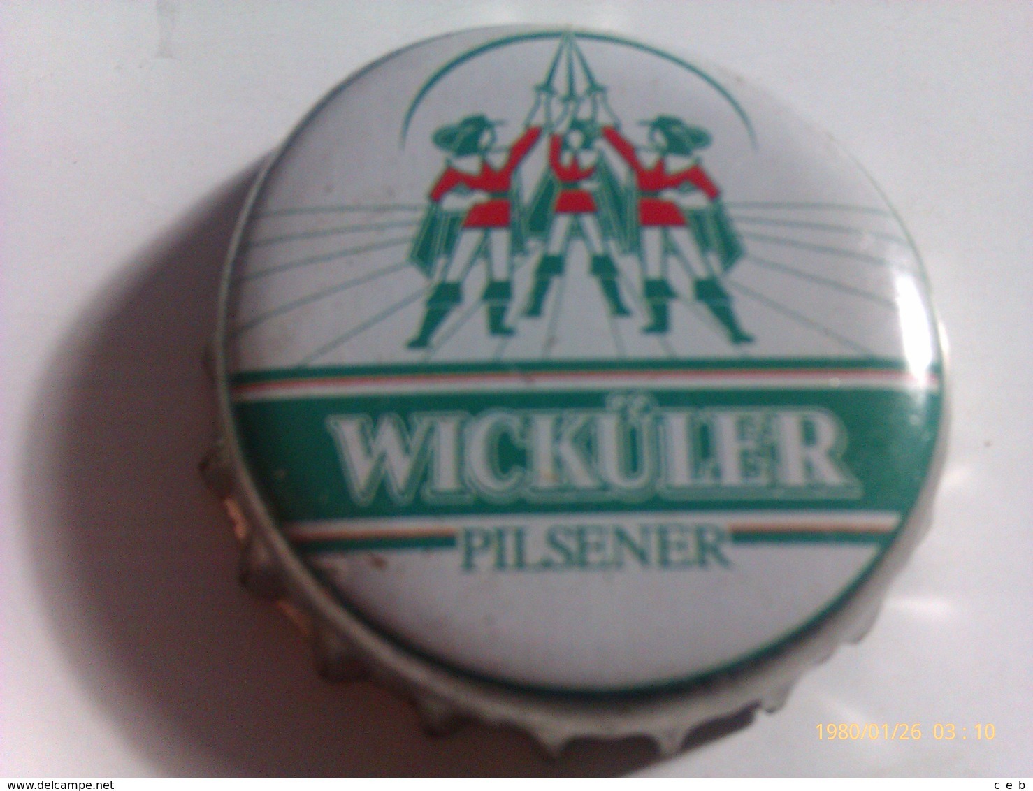 Chapa Kronkorken Caps Tappi Cerveza Wickuler. Alemania - Bière