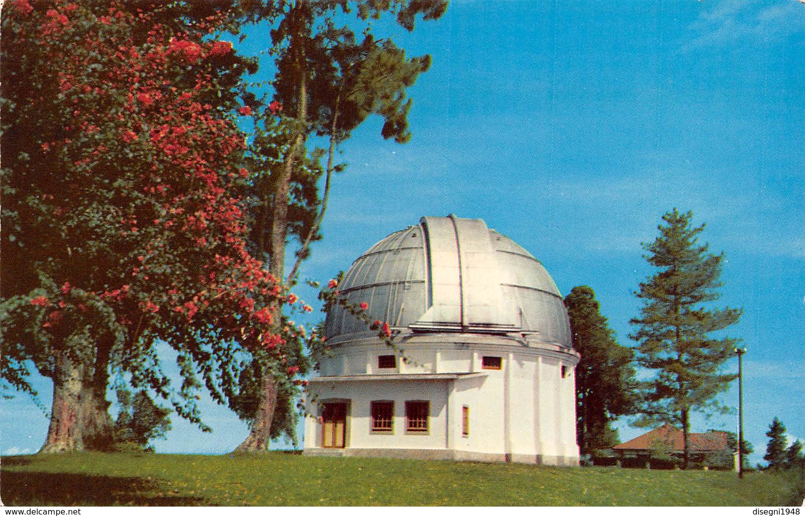 07327 "THE BOSSCHA OBSERVATORY AT LEMBANG, BANDUNG - INDONESIA" CART. ORIG. NON SPED. - Indonesia