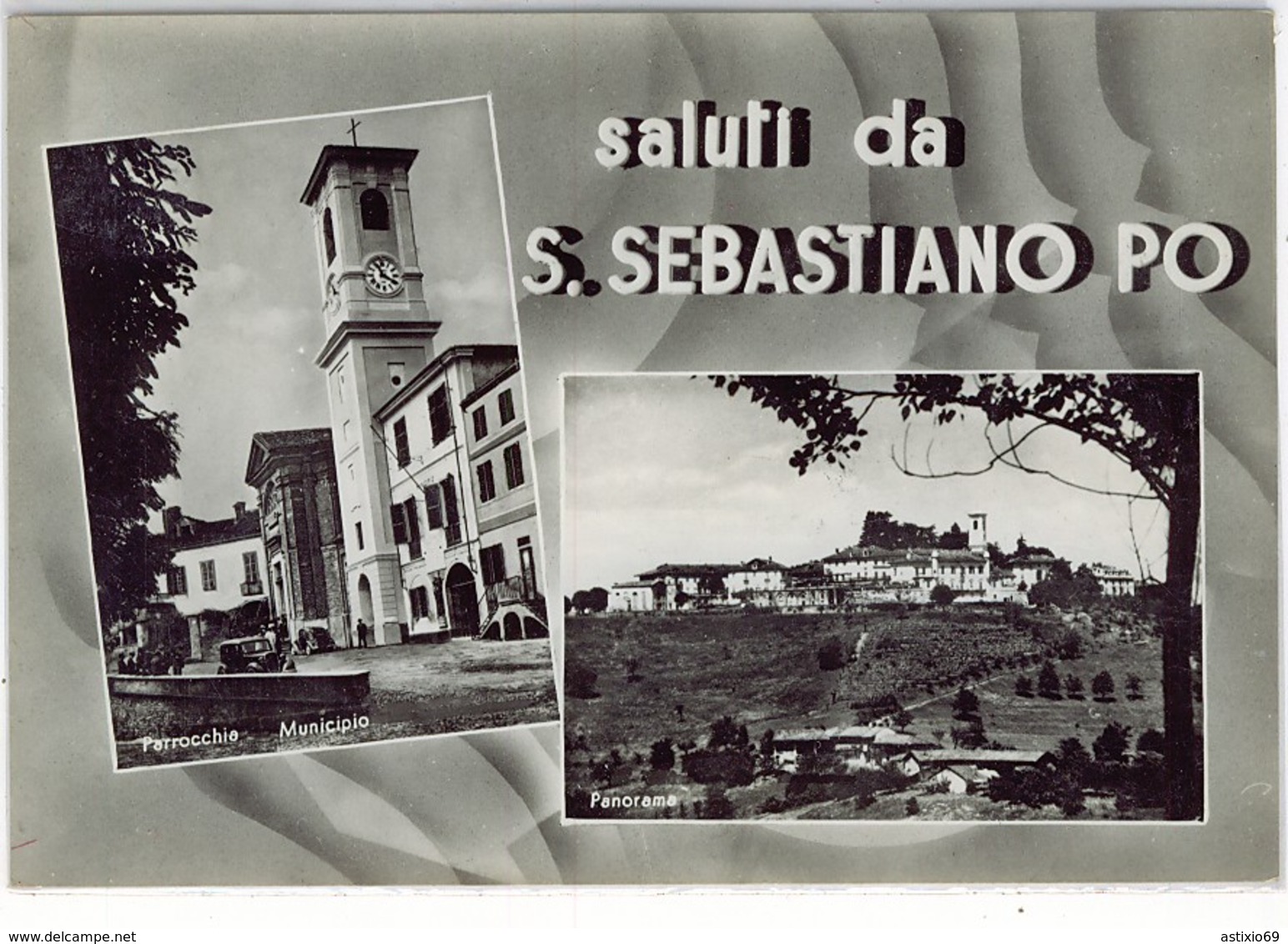 TORINO S. SEBASTIANO PO SALUTI FG VG 1964 - Autres & Non Classés