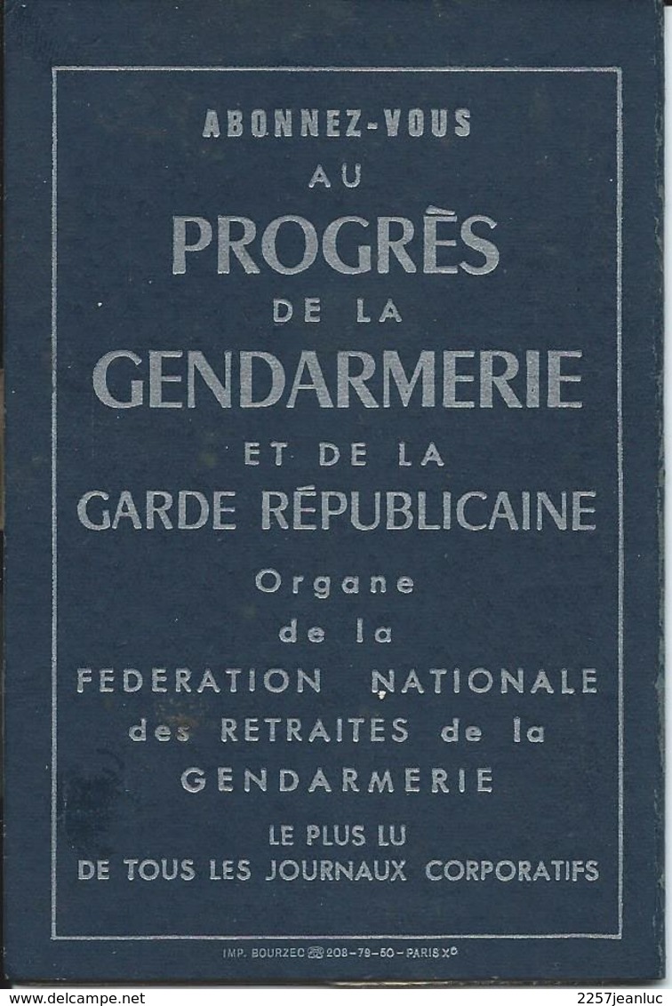 Carte De La Fédération Nationale Des Retraités De La Gendarmerie De Tarbes - Unclassified