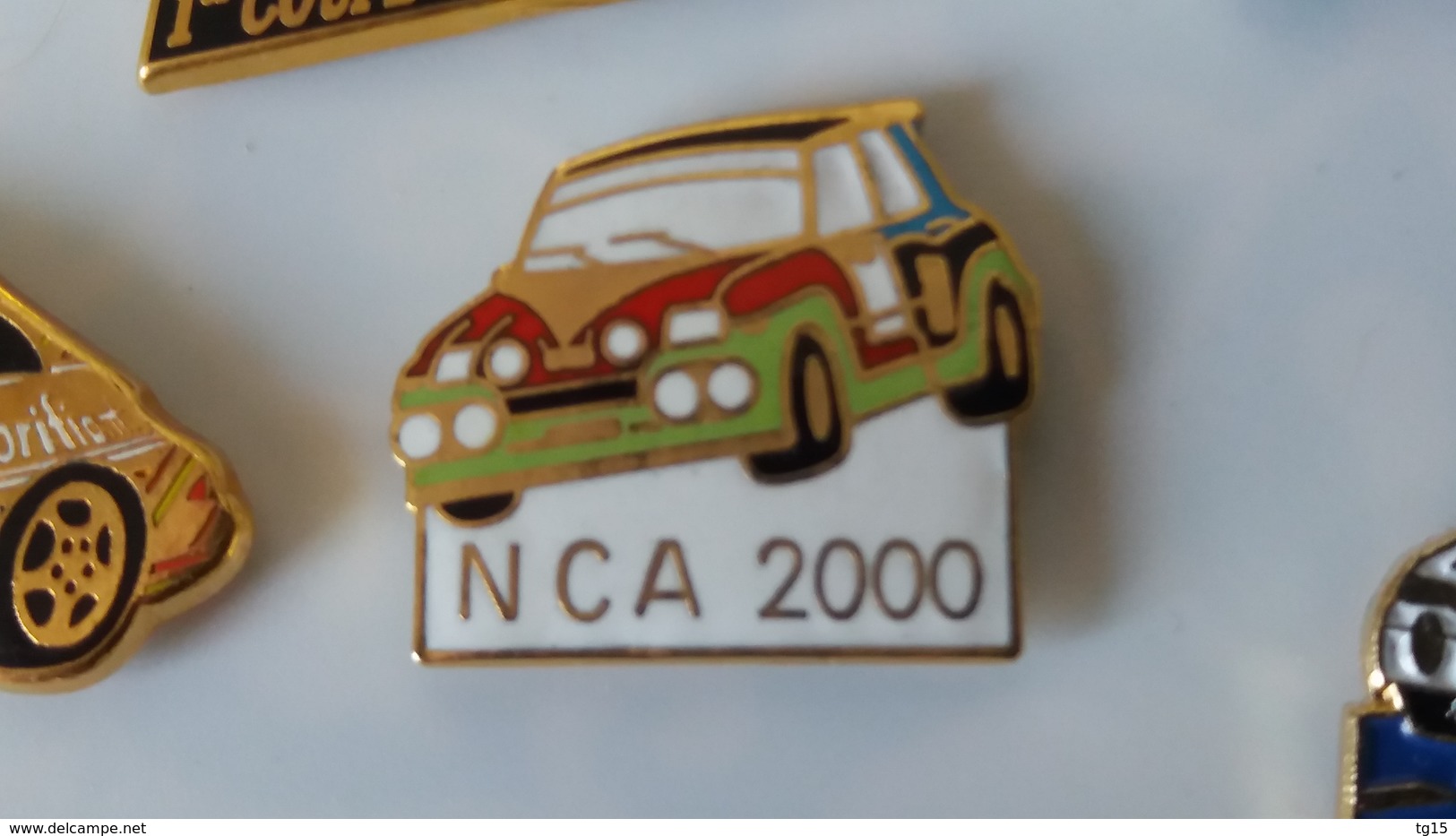 Pin's  Renault 5 Turbo Rallye - Rallye