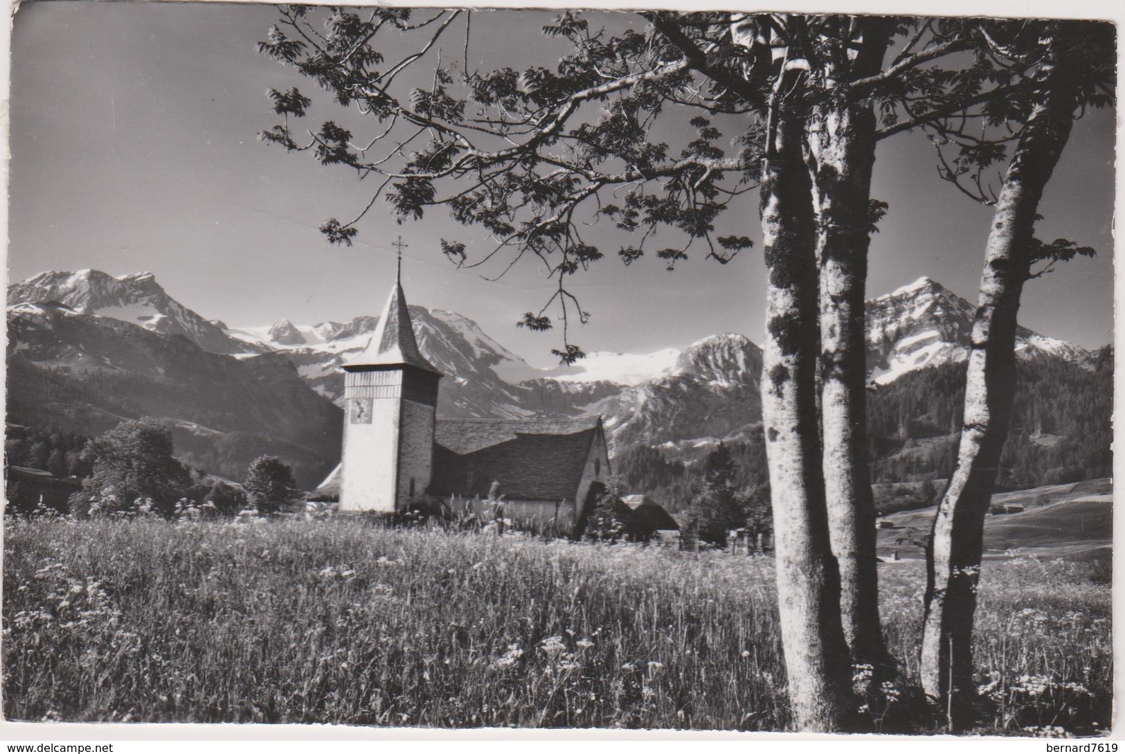 Suisse   Kirche Lauenen - Lauenen