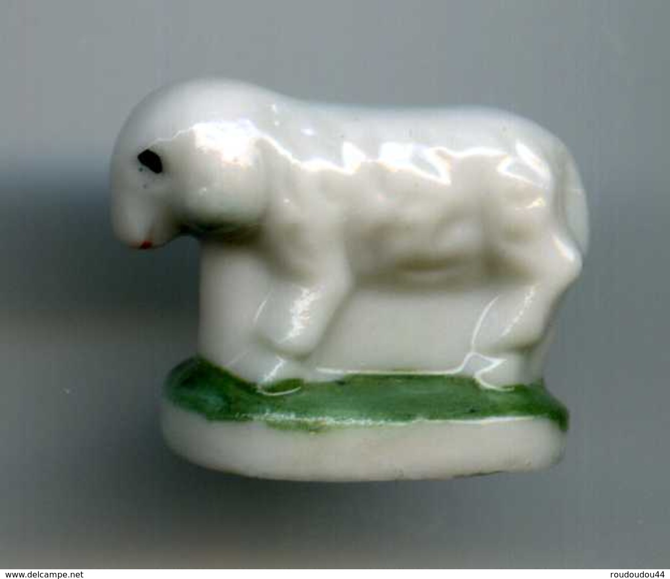 FEVES - FEVE - MOUTON BLANC SOCLE VERT - Animaux