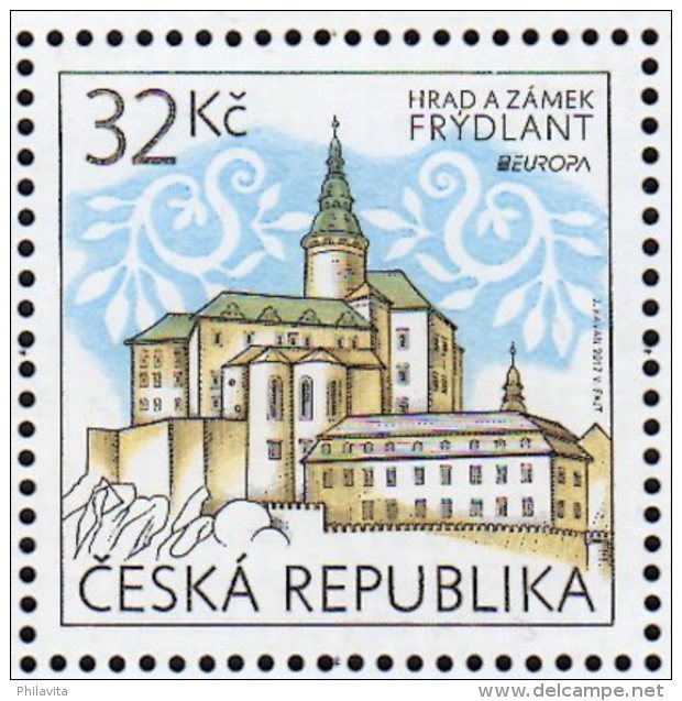 2017 Czech Rep.CEPT Europe - Castles -Fr&yacute;dlant (Friedland) - 1v -MNH** MI  920 (üü18) - Neufs