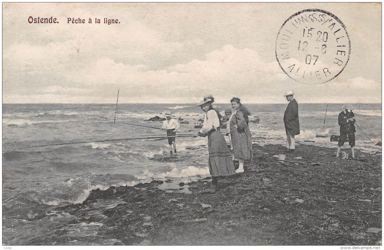 OSTENDE - Pêche à La Ligne - Oostende