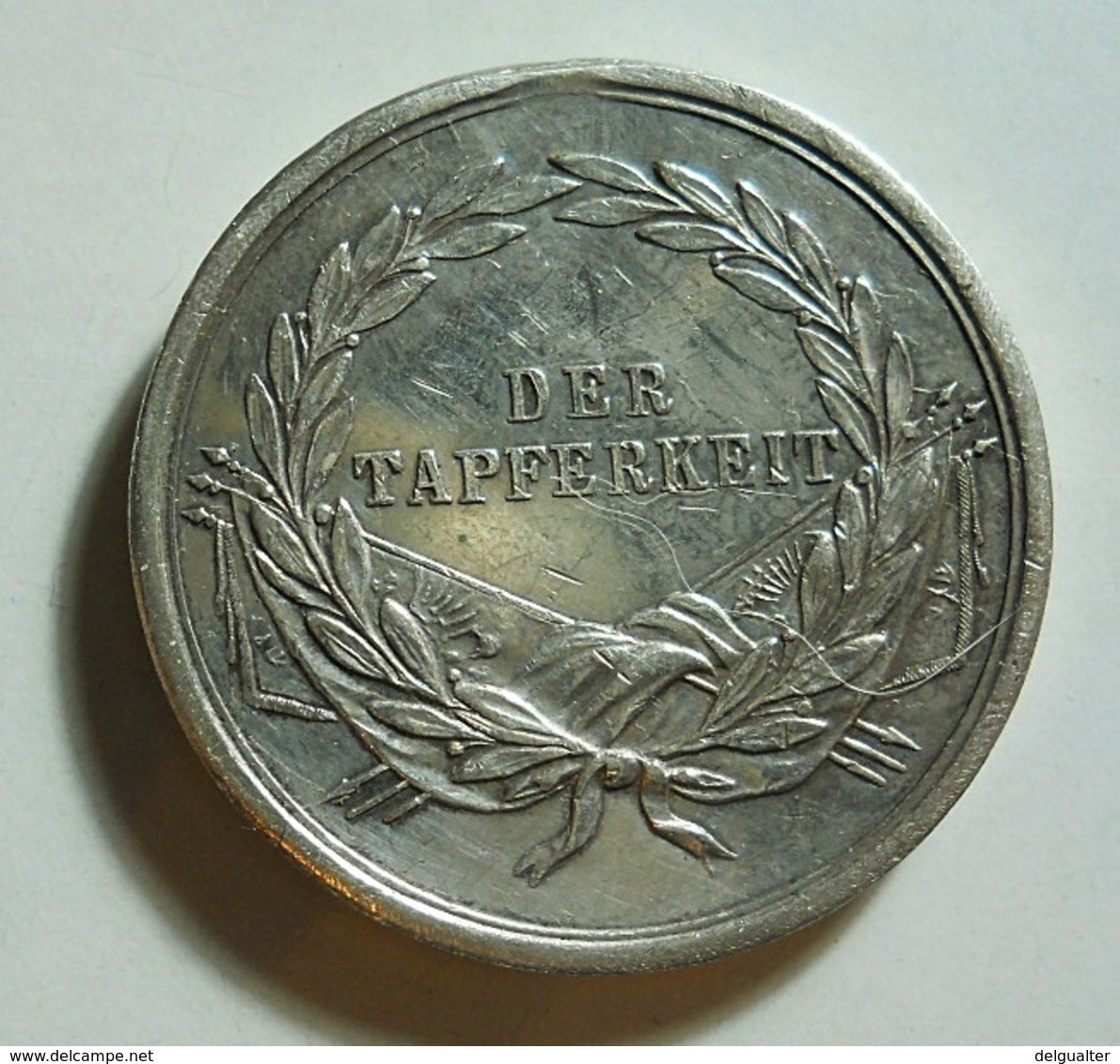 Silver Medal * Franz Joseph I. V. G. G. Kaiser V. Oesterreich * Der Tapferkeit - Autres & Non Classés