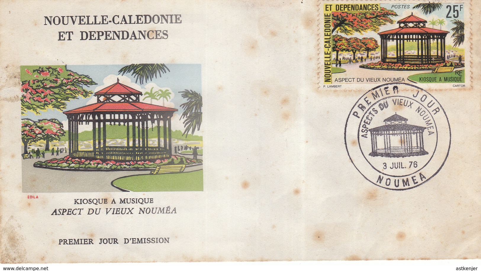 NOUVELLE CALEDONIE - FDC De 1996 N° 402 - Storia Postale