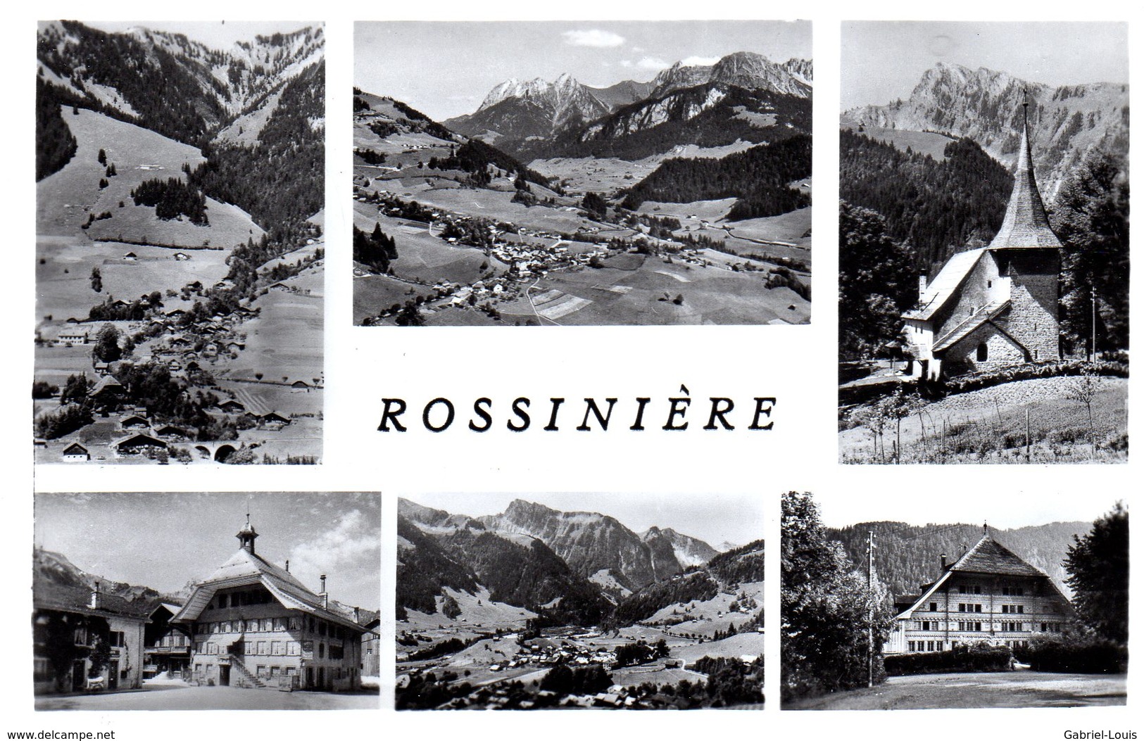 Rossinière - Postée En 1953 - Rossinière