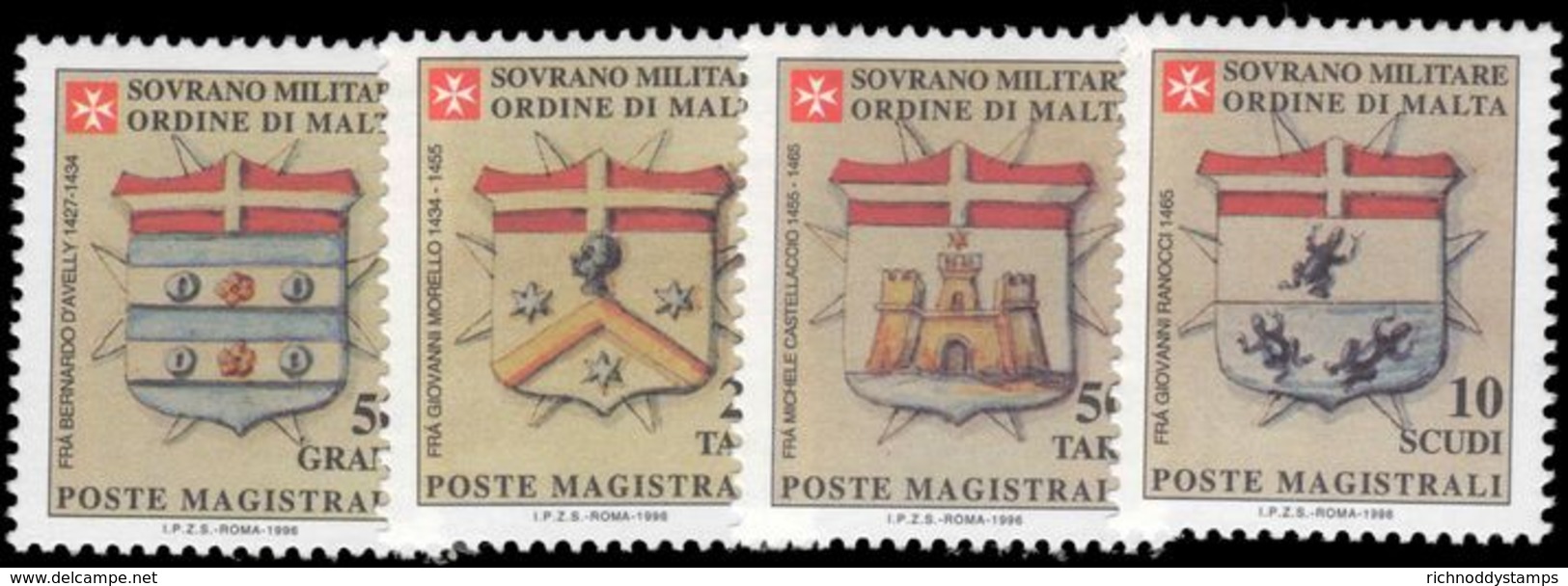 Sovereign Military Order Of Malta 1996 Coats Of Arms Of The Priories Unmounted Mint. - Malte (Ordre De)