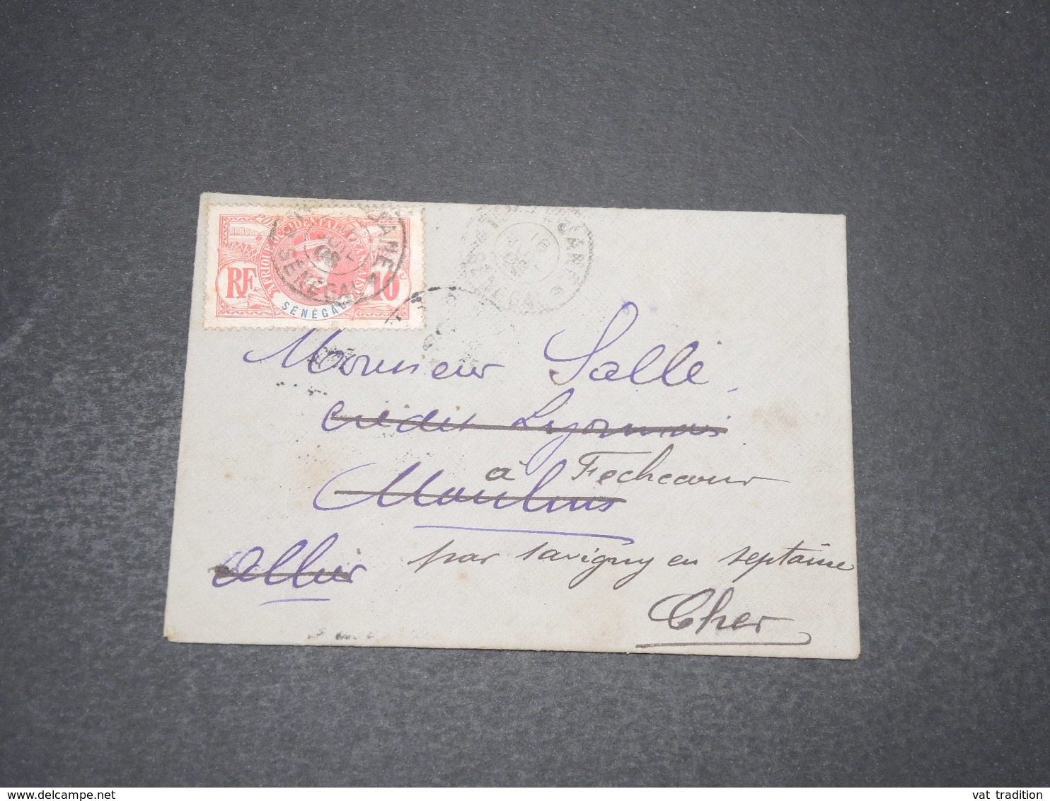 SÉNÉGAL - Enveloppe Pour La France En 1908 - L 16399 - Lettres & Documents