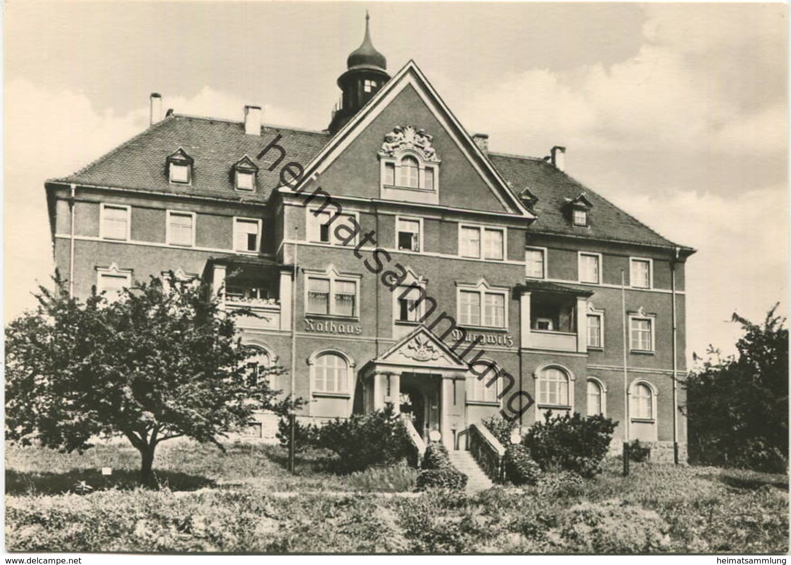 Wurgwitz - Rathaus - AK-Grossformat 60er Jahre - Verlag VEB Bild Und Heimat Reichenbach - Freital