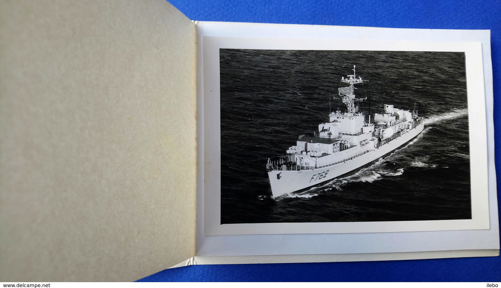 Petite Plaquette Dépliante De L'escorteur Rapide Le Brestois Militaire Marine Guerre Photo - Boats