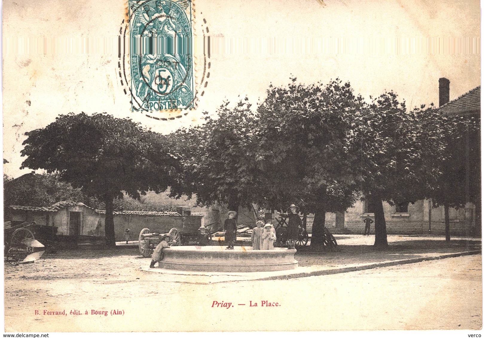 Carte Postale Ancienne De  PRIAY - Non Classés