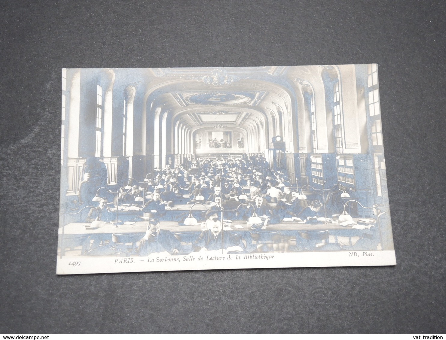 FRANCE - Carte Postale - Paris - Salle De Lecture à La Bibliothèque De La Sorbonne - L 16459 - Onderwijs, Scholen En Universiteiten