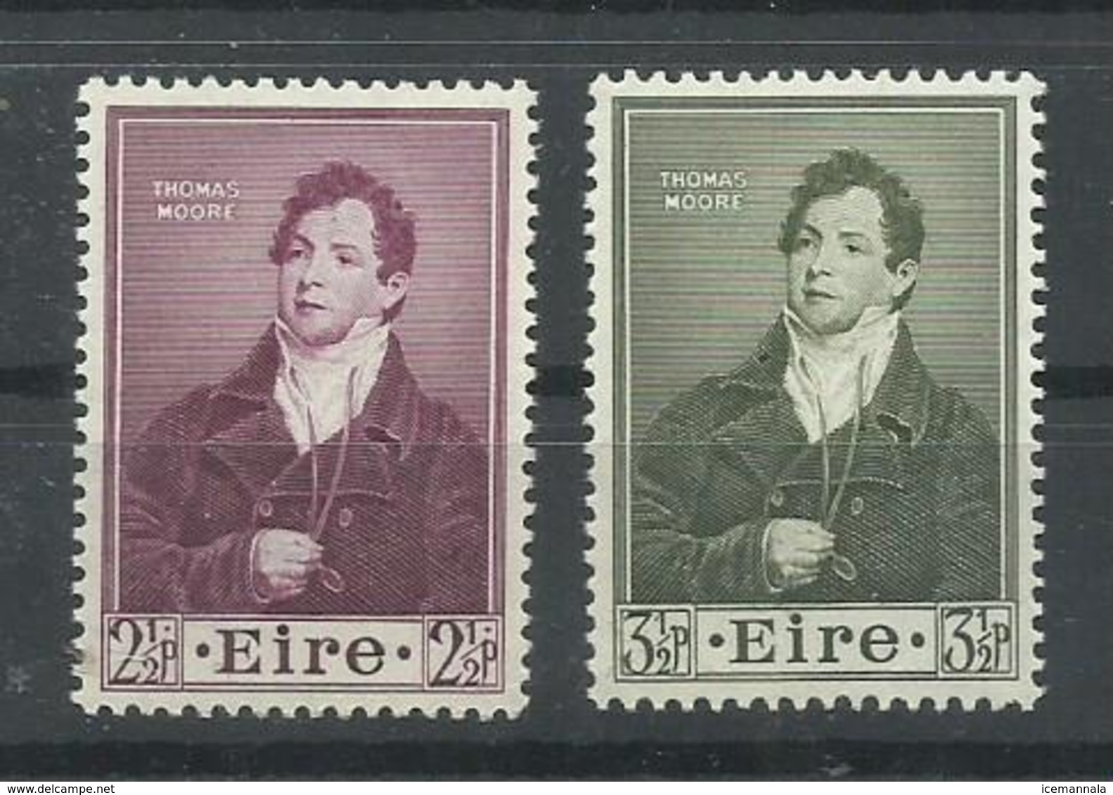 IRLANDA YVERT  116/17    MH  * - Unused Stamps
