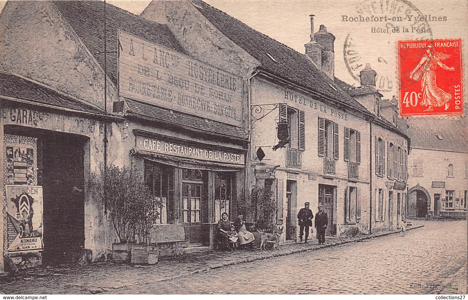 78-ROCHEFORT-EN-YVELINE- HÔTEL DE LA POSTE - Autres & Non Classés