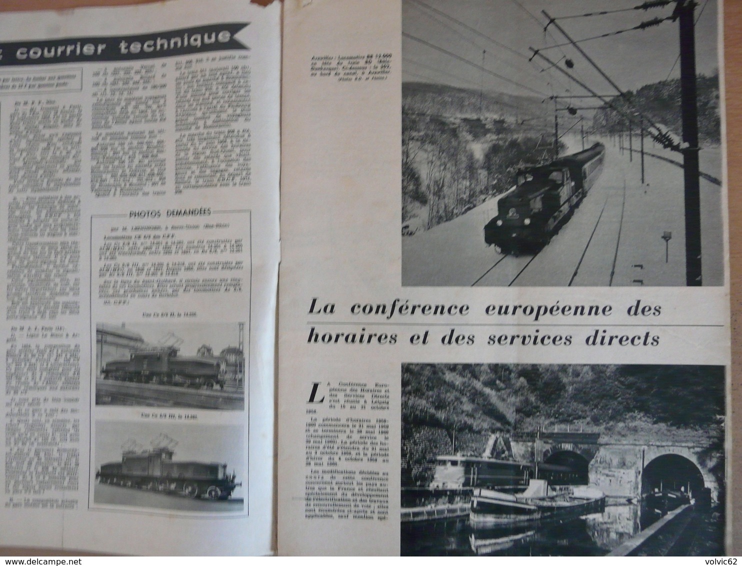 Vie Du Rail 682 Fevrier 1959 Canal Arzwiller  Petit Train Cap Ferret URSS Moscou Leningradskaia Oural - Treinen