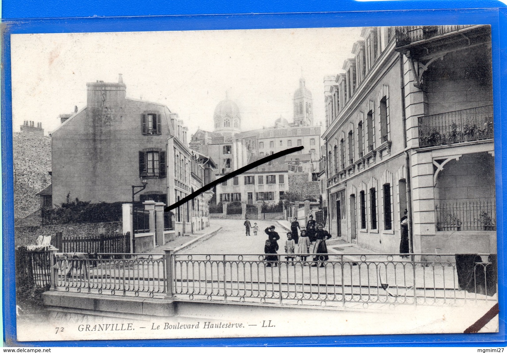 CPA 50 - GRANVILLE - Le Boulevard Hauteserve - Granville