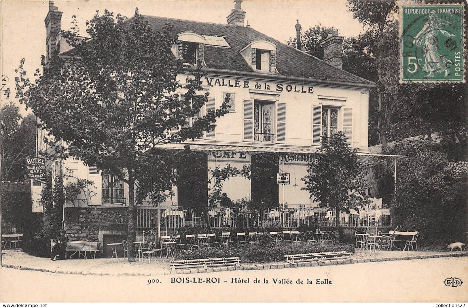 77-BOIS-LE-ROI- HÔTEL DE LA VALLEE DE LA SOLLE - Bois Le Roi