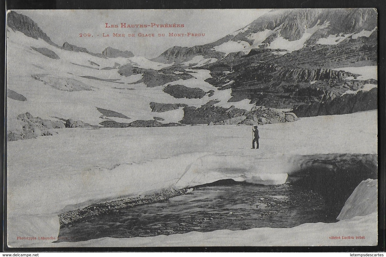 CPA 65 - Le Mont Perdu, La Mer De Glace - Autres & Non Classés