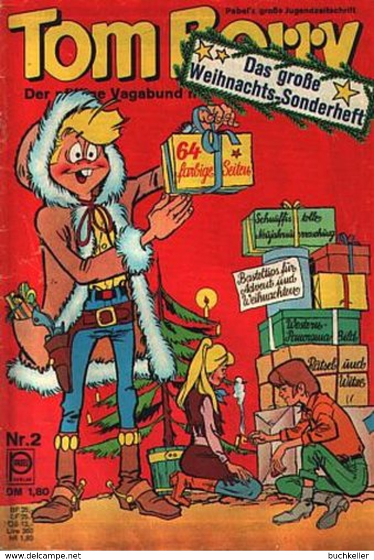 Tom Berry Das Grosse Weihnachts-Sonderheft Nr. 2 Pabel-Verlag 1969 Comicheft - Altri & Non Classificati