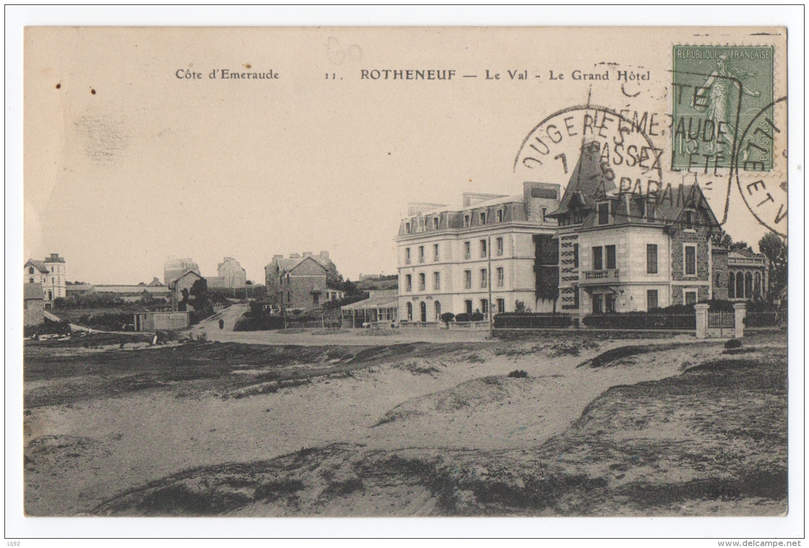 CPA 35 - ROTHENEUF (Ille Et Vilaine) - 11. Le Val. Le Grand Hôtel. ELD - Rotheneuf