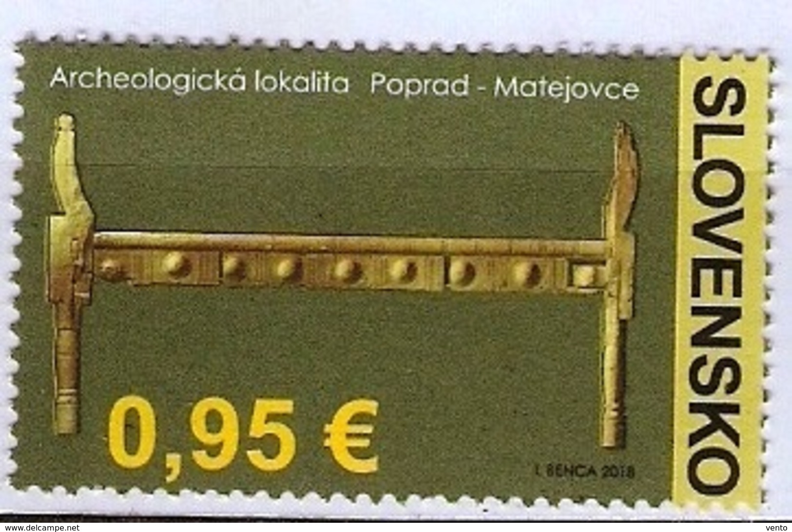 Slovakia 2018 Pofis 659 **   Archeology, Poprad Matejovce - Nuevos