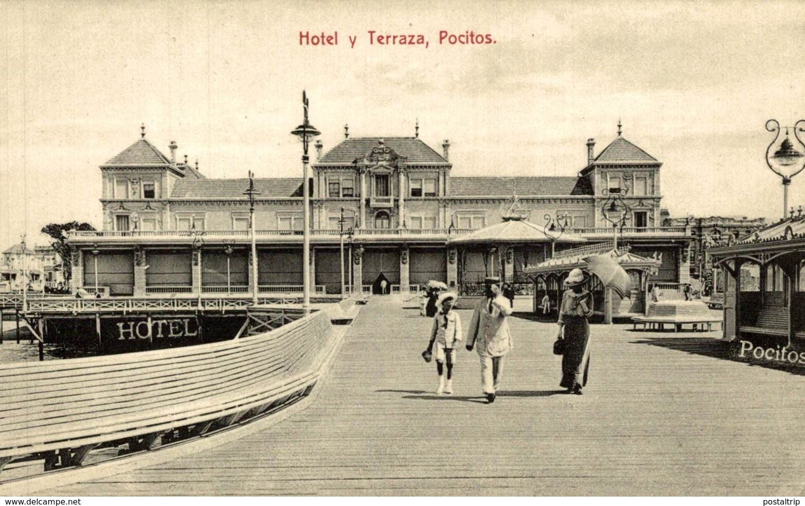 URUGUAY MONTEVIDEO POCITOS LA TERRAZA Y HOTEL     URUGUAY - Uruguay