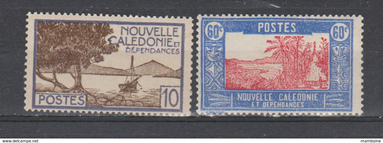 Nouv. Caledonie 1944  N° 244 + 245  Neuf  X - Unused Stamps