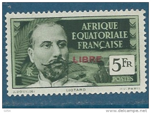 Afrique Equatoriale Française   - Yvert N° 136 (*)   - Bce 11719 - Neufs