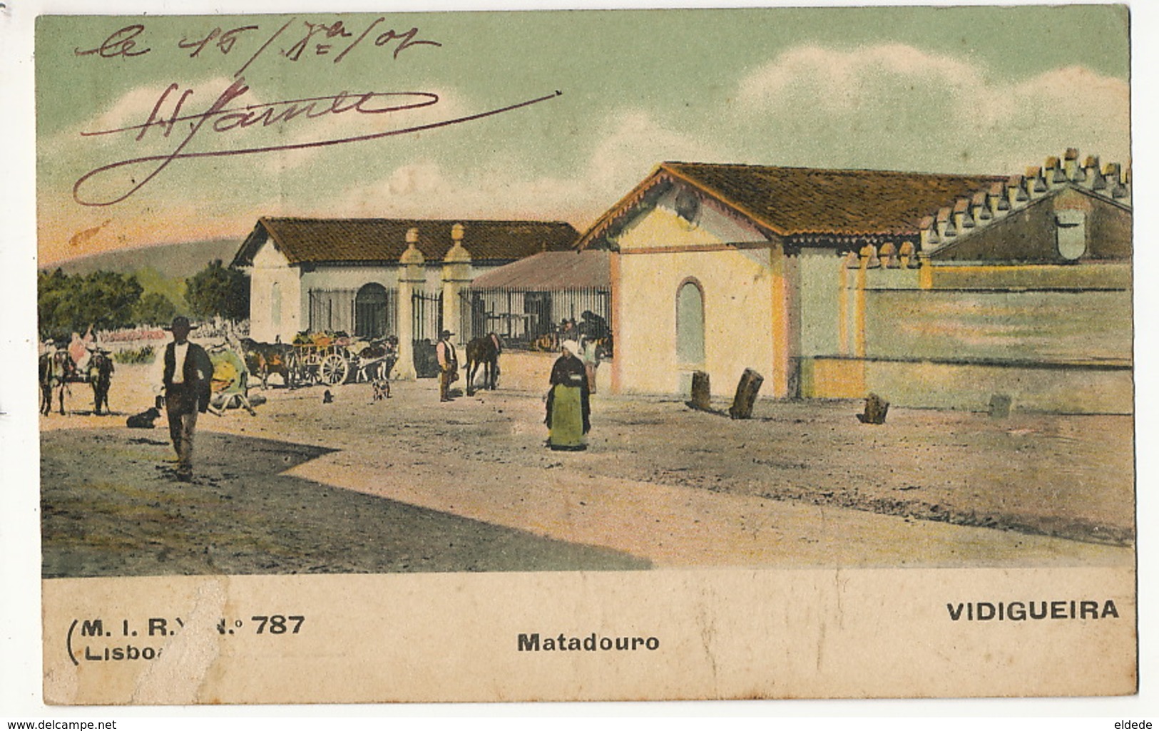 Vidigueira Matadouro  No 787 From H. James Cinematographe Portimao Defaut Coin Inf . Gauche - Autres & Non Classés