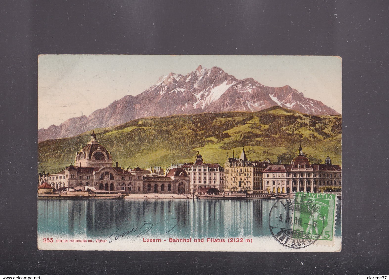 SUISSE, LUCERNE , Bahnof Und Pilatus  (2132 M) - Lucerne